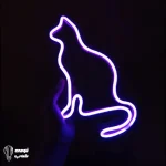 تابلو نئون گربه